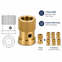 Piezas Mecanizadas de Latón CNC Personalizadas, Componentes Torneados de Alta Precisión para Válvulas de Plomería, Conexiones Neumáticas, Conectores de Instrumentos
