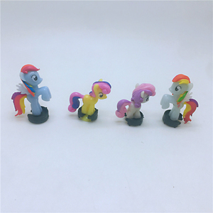 HLC004 Mini Monster Sucker Fidget Toy 10pz/set Modellini in Capsule Cartoni Animati Pony Action Figure Giocattoli con Ventosa <span class=keywords><strong>per</strong></span> <span class=keywords><strong>Bambini</strong></span> - Product Image 3