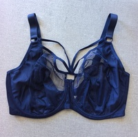 Soutiens-gorge grande taille pour femmes, soutien-gorge push-up en dentelle, lingerie sans couture à couvrance totale, sous-vêtements de maintien grande taille 34-42/ D E F G H I J K