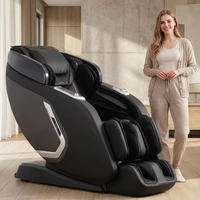 Fauteuil de massage intelligent professionnel Zhouqi, mécanisme 3D, corps entier, zéro gravité, commande vocale IA, charge sans fil