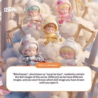 Vente en gros de figurines authentiques TNT DORA Adorable Moments Mini Blind Box en PVC, décoration de bureau, cadeau pour fille