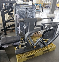 Equipo de Fitness corporal comercial, selección de carga de Pin, ejercicio trasero, fila sentada, máquina de entrenamiento de fuerza
