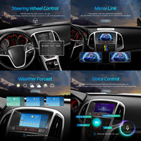 Autoradio Android Podofo 6 + 128G 7 ''sans fil CarPlay Android Auto pour Buick Excelle 2010-2014/Opel Astra J 2011-2012 GPS/WIFI/BT