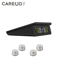 Système de surveillance de la pression des pneus CAREUD, système de surveillance de la pression des pneus solaire TPMS avec 4 capteurs externes