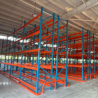 Système de rayonnage d'entrepôt de 1000 kg avec structure modulaire