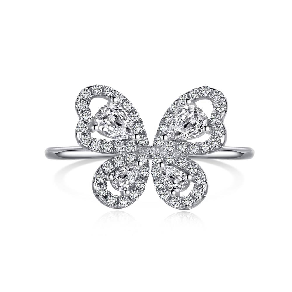 Trendy Luxury CZ Cubic Zirconia 925 Sterling Silver Jewelry