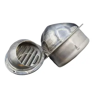 Penutup ventilasi udara langit-langit tembok, kisi pembuangan uap Stainless Steel, pendingin dan pemanas