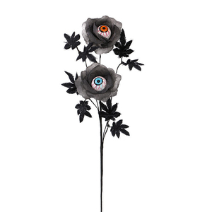 Nuevo Ramo de Hojas de Arce con Ojos Terroríficos para Halloween, Decoración para el Hogar con Atmósfera Horrible - Product Image 6