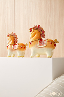 Décoration de table RORO Art Déco en alliage émaillé, motif cheval adorable, cadeau de luxe multifonctionnel et convivial pour amis