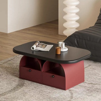 Table basse de rangement couleur crème, best-seller sensation internet, moderne, écologique, hauteur réglable, mobilier de salon