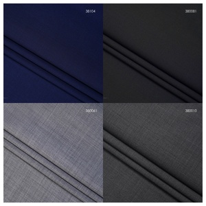 Tissu de costume en laine mérinos peignée 30W60P10PTT toutes saisons 280G/M pour hommes et femmes - Product Image 3
