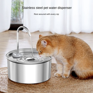Bebedero Automático Inteligente para Mascotas (Perros y Gatos) de 3.2L, Cuerpo de Acero Inoxidable, Dispensador con Forma de Grifo, para Exteriores, con Filtro - Product Image 3