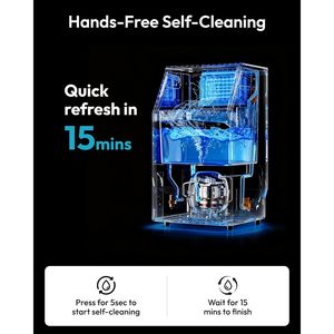 EUHOMY Commercial <b>Ice</b> <b>Maker</b> 120lbs 24H Stainless Steel Freestanding With 33lbs Storage Bin - Product Image 5