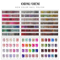 UNIGEL 360 Color Cat Eye UV Gel Polish Haute Pigmentation Mat Longue Durée Sans HEMA Végan Écologique Bouteille DIY Usage Salon OEM ODM