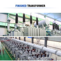 Transformador de Potencia Trifásico Sumergido en Líquido de 52 KV, 31.5 MVA, 40 MVA, 50 MVA, 50/60 Hz, Reductor de Voltaje para Proyectos de Energía Renovable