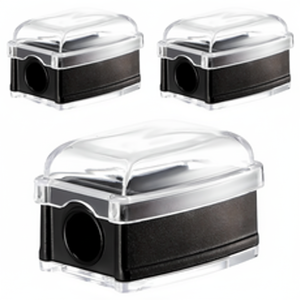 MISSHA 3 pz temperamatite in plastica elettronica nera facile da usare - Product Image 1