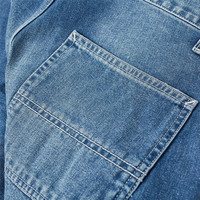 Pantalones Vaqueros de Mezclilla de Pierna Recta, Transpirables, Clásicos, Casuales, Sólidos, de Diseño OEM para Jóvenes