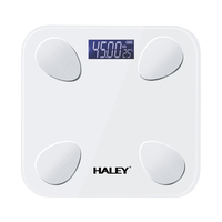HALEY, fabricant leader, balance de salle de bain numérique personnalisée, capacité de 180 kg, en verre trempé, pour les importateurs mondiaux