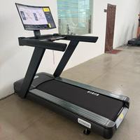 Tapis roulant électrique spécial salle de sport, grande taille, qualité commerciale, absorption des chocs, multifonction, silencieux, écran tactile intelligent, moteur 3HP