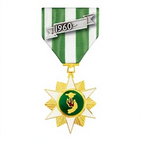 Médaille commémorative personnalisée, plusieurs options de placage, design en relief 3D, pour cérémonie de remise des diplômes