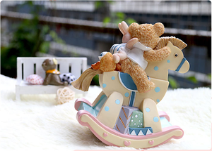 Caja Musical Personalizada con Canción, Regalo <span class=keywords><strong>de</strong></span> Luna Llena <span class=keywords><strong>para</strong></span> Bebé, Regalo <span class=keywords><strong>de</strong></span> <span class=keywords><strong>Cumpleaños</strong></span> Infantil, Caballito Balancín <span class=keywords><strong>de</strong></span> Oso, Conejo, Caballo <span class=keywords><strong>de</strong></span> Troya - Product Image 4