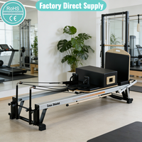 Machine de Pilates Reformer Commerciale de Haute Qualité en Gros, Offre Spéciale, Lit de Pilates pour la Maison et le Studio, en Alliage d'Aluminium Durable