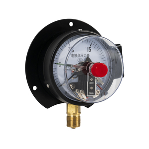 Manomètre <span class=keywords><strong>de</strong></span> <span class=keywords><strong>pression</strong></span> à contact électrique avec système <span class=keywords><strong>de</strong></span> surveillance à double échelle, certifié CE, antidéflagrant, prix <span class=keywords><strong>de</strong></span> gros - Product Image 1