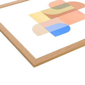 Cadres photo à succès en MDF et verre acrylique, à suspendre, pour photos et affiches, <span class=keywords><strong>portrait</strong></span> ou paysage, chêne chaud - Product Image 6