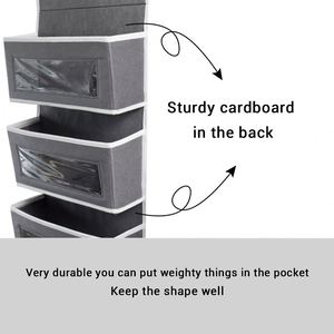 Wall Mount Durable Wall Hanging Bags Over the Door Hanging Organizer - Product Image 3