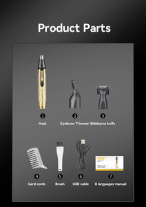 <span class=keywords><strong>Recortadora</strong></span> Eléctrica Portátil Kemei KM-133 para Nariz y Orejas para Hombres, <span class=keywords><strong>Recortadora</strong></span> Profesional Indolora para <span class=keywords><strong>Vello</strong></span> <span class=keywords><strong>Nasal</strong></span> y <span class=keywords><strong>de</strong></span> Nariz para Hombres - Product Image 6