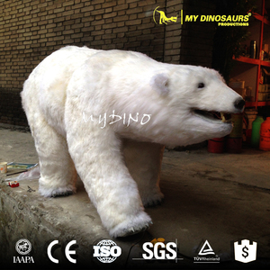 Modèle mécanique d'ours polaire grandeur nature MY Dino AMA179 - Product Image 5