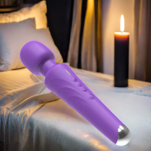 Vibrador AV Wand Rabbit con 20 Frecuencias y 8 Velocidades, Silicona Médica para la Estimulación del Clítoris Femenino - Product Image 2