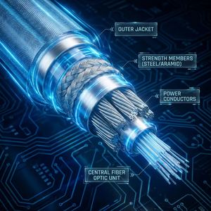Cable Plano Compuesto para Elevadores de Alta Velocidad (Fibra + Alimentación) |   10 Gbps |   PrimePro - Product Image 2