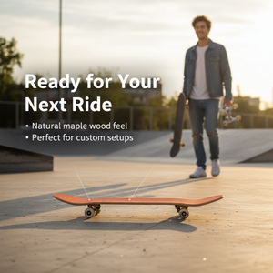 Kingsk8 - Tabla de Skateboard Profesional Personalizada de Madera de Arce Canadiense de 7 Capas, Tabla de Skateboard en Blanco, 8.0, 8.25, 8.5 - Product Image 6