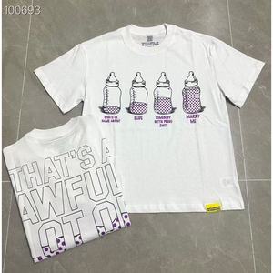 เสื้อยืดคอกลมแขนสั้นพิมพ์ลาย Cough Syrup สำหรับผู้ชาย - Product Image 5