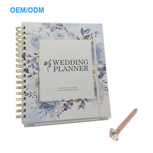 Libro e organizer per la pianificazione del matrimonio per la sposa con tasche interne e sezioni a linguetta, formato 8,5*11 pollici - Product Image 3