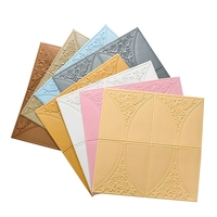 Brique en mousse adhésive Papier peint à peler et à coller Panneaux muraux Stickers muraux Décoration intérieure 3D Carrelage mural en mousse XPE