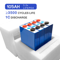 Batería de Litio QSO Europa Libre de Impuestos 3.2V 50Ah 105Ah 120Ah 130Ah 150Ah Calb/Catl Rept Lifepo4 50 130 150 105 100 Ah 100Ah