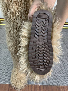 Botas Largas de Invierno con Peluche Mongol, Cálidas, Planas, de Peluche, para Exteriores, por Encima de la Rodilla, para Mujer - Product Image 6