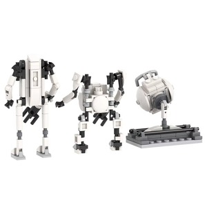 MOC1663 Série de films et de jeux TV Portal 2 Modèle de robot DIY Ensembles de blocs de construction éducatifs en plastique ABS pour les 14 ans et plus - Product Image 5
