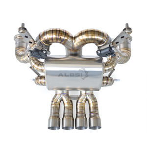 Adecuado para Lamborghini <span class=keywords><strong>Aventador</strong></span> 6,5 2011-2022, sistema de escape trasero Cat de rendimiento de Material de titanio - Product Image 2