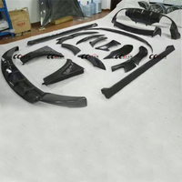 Kit carrosserie large de haute qualité pour Porsche Macan, lèvre avant, diffuseur arrière, jupes latérales, passages de roue, aileron, lifting