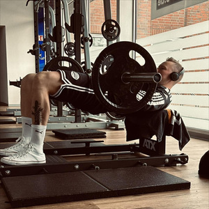 Machine de poussée de hanche robuste, <span class=keywords><strong>appareil</strong></span> d'entraînement pour ponts de fessiers, pour femmes, équipement de musculation des fessiers, du tronc et des abdominaux - Product Image 5