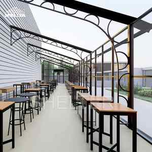 Pergola préfabriquée en métal à 4 saisons avec cadre en verre, véranda en verre - Product Image 6