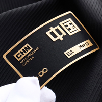 Fabricant LOGO personnalisé Etiquette en daim Etiquette de luxe en silicone gaufré 3D Impression Tatami en feutre Etiquette pour vêtement
