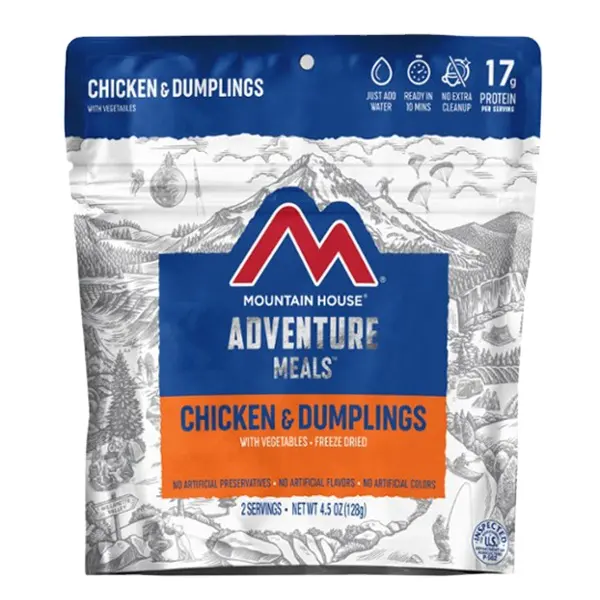 Aventura refeições Alimentos Grau Embalagem Bolsa Backpacker's Despensa frango e bolinho pacote de Emergência de Alimentos Sacos De Plástico