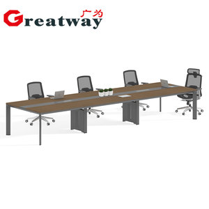 Table de conférence rectangulaire moderne sur mesure, table de réunion de bureau de bonne qualité pour 6 à 20 personnes - Product Image 1