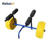 Remorque pour kayak, chariot pour bateau océanique, pliable, plage, petite remorque, porte-bateau