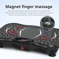 Machine électrique d'exercice à plaque vibrante 3D Power Fit pour tout le corps, masseur de pieds, machine à secouer les graisses