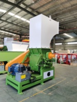 Recyclage du plastique gaspillé industriel10 ~ 75 HP Machine de concassage du plastique silencieux